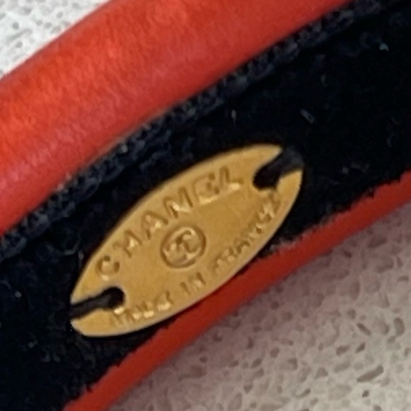 Vintage Chanel CC Logo Turnlock Headband - Picture 7 of 9